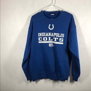 NFL Indianapolis Colts blue sweatshirt size large